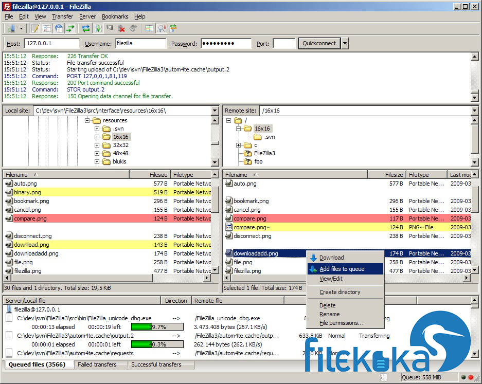 FileZilla Server